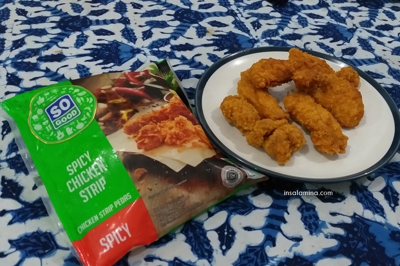 so good spicy chicken strip
